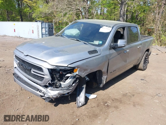 2019 Ram 1500 Big Horn z VIN 1C6SRFFT6KN733556, wystawiony jako IAAI lot #42151868 z przebiegiem 54 222 mil mil oraz . Historia ofert i sprzedaży dostępna na DreamBid. Obrazek 2.