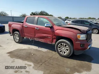 2017 GMC Canyon 2WD SLT with VIN 1GTG5DE17H1278182, listed as a Copart auction lot 73916734 with 70,998 mi miles and Salvage Title. Bid and sale history available at carsss.com. Image 4.