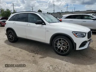2020 Mercedes-Benz GLC with VIN W1N0G6EB7LF787290, listed as a Copart auction lot 70901174 with 38,443 mi miles and Non Repairable. Bid and sale history available at carsss.com. Image 4.