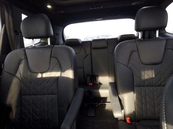 2023 Kia Telluride SX Prestige X-Line with VIN 5XYP5DGC9PG388311, listed as a Copart auction lot 85730444 with 18,391 mi miles and Salvage title. Bid and sale history available at DreamBid. Image 10.