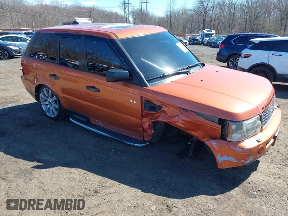 2006 Land Rover Range Rover Sport SC with VIN SALSH23466A930184, listed as a IAAI auction lot 41827136 with 127,374 mi miles and . Bid and sale history available at DreamBid. Image 1.