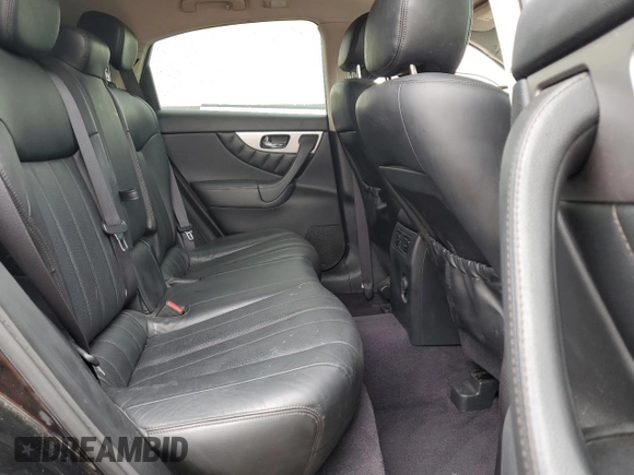 2013 Infiniti FX with VIN JN8CS1MU8DM141623, listed as a Copart auction lot 62533145 with 160,602 mi miles and Salvage title. Bid and sale history available at DreamBid. Image 11.