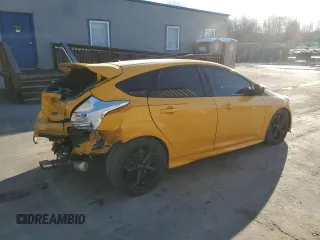 2014 Ford Focus ST with VIN 1FADP3L98EL130760, listed as a Copart auction lot 51217695 with 36,522 mi miles and Salvage Title. Bid and sale history available at carsss.com. Image 3.