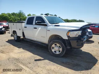 2022 Ram 2500 Tradesman with VIN 3C6UR5HJ4NG398616, listed as a Copart auction lot 52015535 with 61,189 mi miles and Salvage Title. Bid and sale history available at carsss.com. Image 4.