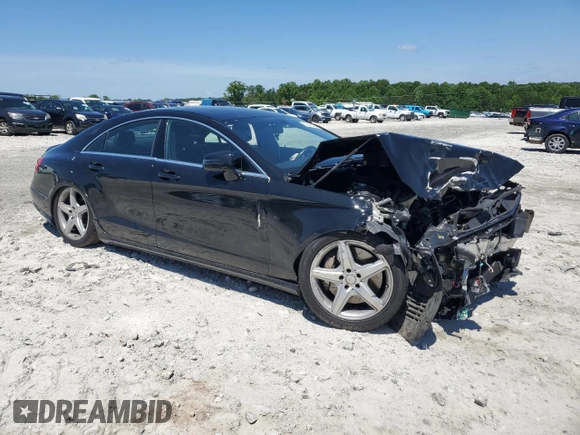 2014 Mercedes-Benz CLS-Class CLS 550 with VIN WDDLJ9BB8EA106670, listed as a Copart auction lot 55510784 with 118,231 mi miles and Salvage Title. Bid and sale history available at carsss.com. Image 4.
