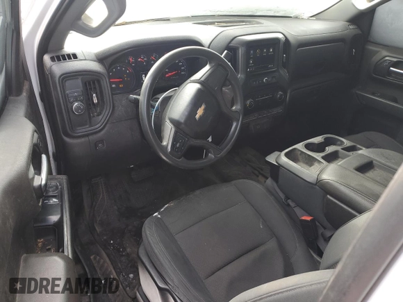 2019 Chevrolet Silverado 1500 Work Truck with VIN 3GCNWAEF1KG242916, listed as a Copart auction lot 87684875 with 96,219 mi miles and Clean Title. Bid and sale history available at DreamBid. Image 9.