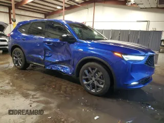 2024 Acura MDX w/A-Spec Package with VIN 5J8YE1H03RL009917, listed as a Copart auction lot 84482204 with 6,002 mi miles and Salvage Title. Bid and sale history available at carsss.com. Image 4.