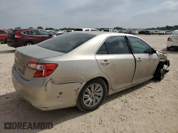 2014 Toyota Camry L with VIN 4T4BF1FK5ER437421, listed as a Copart auction lot 51816695 with 123,691 mi miles and Salvage Title. Bid and sale history available at DreamBid. Image 3.