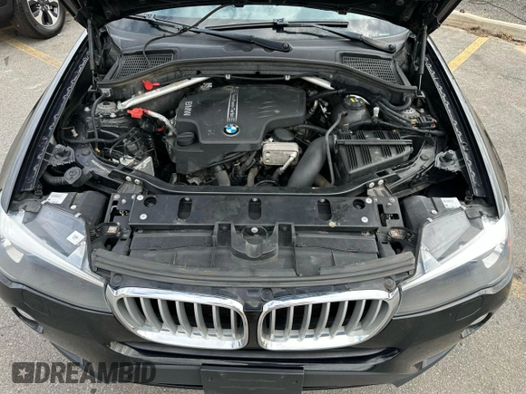 2017 BMW X3 xDrive28i with VIN 5UXWX9C38H0W67134, listed as a Copart auction lot 54678995 with 183,045 mi miles and Clean Title. Bid and sale history available at DreamBid. Image 5.