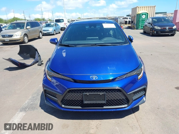 2022 Toyota Corolla SE with VIN JTDS4MCE4NJ099869, listed as a IAAI auction lot 41848244 with 24,357 mi miles and . Bid and sale history available at DreamBid. Image 13.