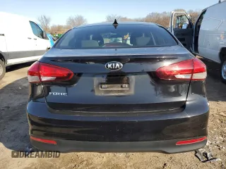 2017 Kia Forte LX with VIN 3KPFK4A77HE034348, listed as a Copart auction lot 48262995 with 140,493 mi miles and Clean Title. Bid and sale history available at carsss.com. Image 6.