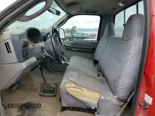 2005 Ford Super Duty F-250 XL with VIN 1FTNF21585EB24568, listed as a Copart auction lot 72561054 with 147,449 mi miles and Salvage Title. Bid and sale history available at carsss.com. Image 7.