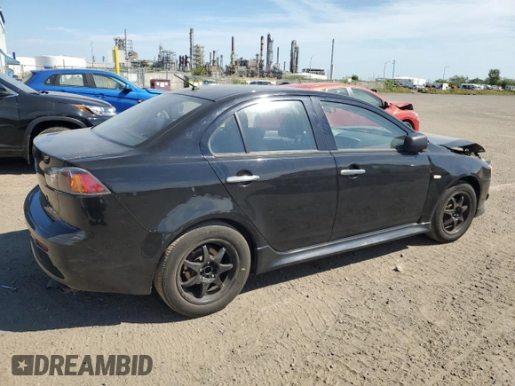 2014 Mitsubishi Lancer DE with VIN JA32U1FU5EU606549, listed as a Copart auction lot 69962674 with 169,341 mi miles and Salvage Title. Bid and sale history available at DreamBid. Image 3.