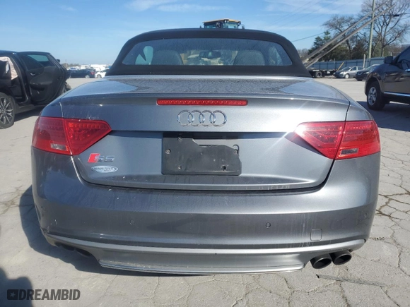 2013 Audi S5 Premium Plus with VIN WAUCGAFH7DN001180, listed as a Copart auction lot 80486344 with 139,521 mi miles and Clean Title. Bid and sale history available at carsss.com. Image 6.