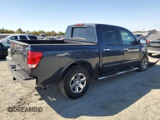 2015 Nissan Titan SL with VIN 1N6BA0EC1FN506809, listed as a Copart auction lot 72825514 with 132,830 mi miles and Salvage Title. Bid and sale history available at carsss.com. Image 3.