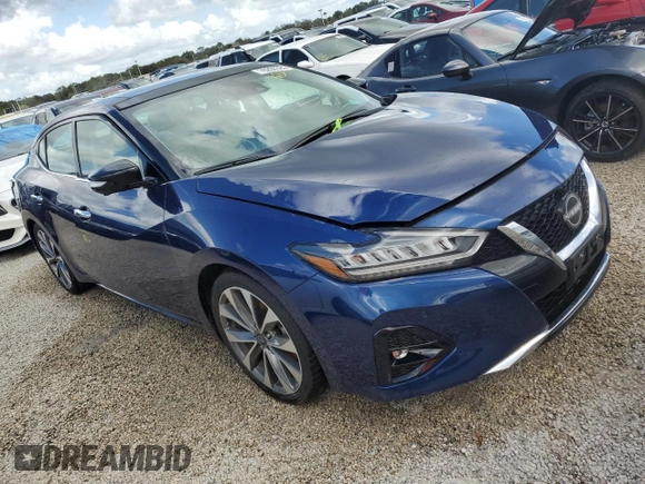 2023 Nissan Maxima Platinum with VIN 1N4AA6FV2PC507939, listed as a Copart auction lot 76200324 with Not provided miles and Non repairable. Bid and sale history available at DreamBid. Image 4.