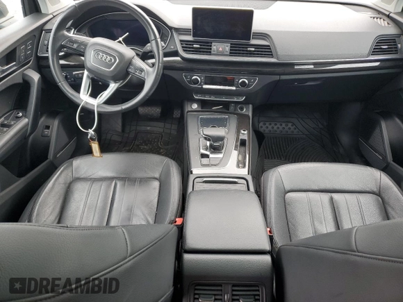 2020 Audi Q5 Premium Plus z VIN WA1BNAFYXL2103409, wystawiony jako Copart lot #56036135 z przebiegiem 83 890 mil mil oraz Szkoda całkowita • Salvage title. Historia ofert i sprzedaży dostępna na DreamBid. Obrazek 8.