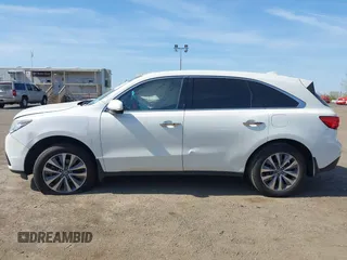 2016 Acura MDX w/Tech with VIN 5FRYD3H46GB007383, listed as a IAAI auction lot 42101738 with 150,207 mi miles. Bid and sale history available at carsss.com. Image 14.