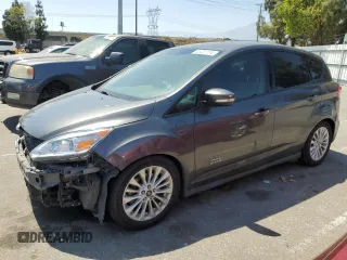 2017 Ford C-Max Energi SE with VIN 1FADP5EU7HL109805, listed as a Copart auction lot 58430734 with 71,497 mi miles and Salvage Title. Bid and sale history available at carsss.com. Image 1.