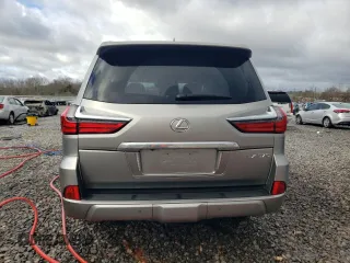 2020 Lexus LX with VIN JTJDY7AX5L4314834, listed as a Copart auction lot 87259254 with 0 mi miles and Salvage Title. Bid and sale history available at carsss.com. Image 6.