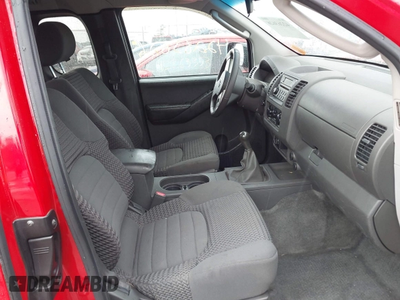 2005 Nissan Frontier LE with VIN 1N6AD06W55C433921, listed as a IAAI auction lot 42263626 with 107,404 mi miles and . Bid and sale history available at DreamBid. Image 5.