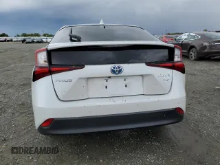 2022 Toyota Prius L Eco with VIN JTDKAMFU0N3181243, listed as a Copart auction lot 51579355 with 26,823 mi miles and Salvage Title. Bid and sale history available at DreamBid. Image 6.
