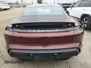 2022 Porsche Taycan 4S with VIN WP0AB2Y16NSA45160, listed as a Copart auction lot 55658565 with 30,165 mi miles and Salvage Title. Bid and sale history available at DreamBid. Image 6.