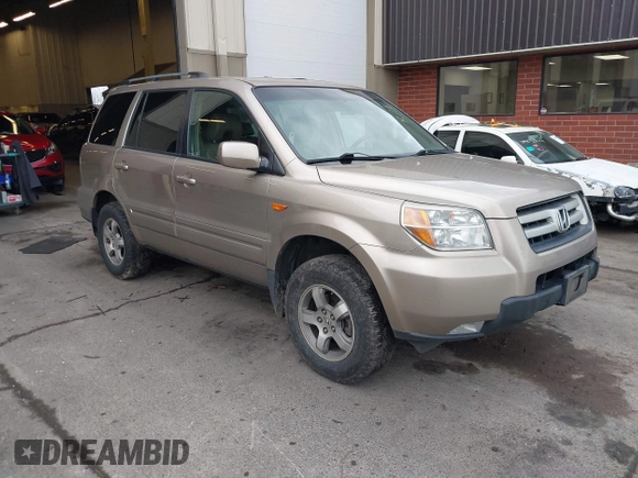 2006 Honda Pilot EX-L with VIN 2HKYF18516H528116, listed as a IAAI auction lot 41782324 with 245,280 mi miles and . Bid and sale history available at DreamBid. Image 1.