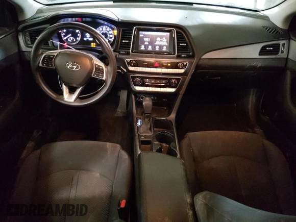 2019 Hyundai Sonata SE with VIN 5NPE24AF9KH762503, listed as a Copart auction lot 53690485 with 76,278 mi miles and Salvage Title. Bid and sale history available at carsss.com. Image 8.