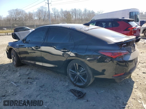2024 Acura Integra w/A-Spec Package with VIN 19UDE4H34RA014372, listed as a Copart auction lot 46291205 with Not Provided miles and Salvage Title. Bid and sale history available at carsss.com. Image 2.