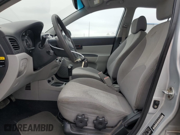2008 Hyundai Accent GLS with VIN KMHCN46C78U272620, listed as a Copart auction lot 54587375 with 105,367 mi miles and Clean Title. Bid and sale history available at carsss.com. Image 7.