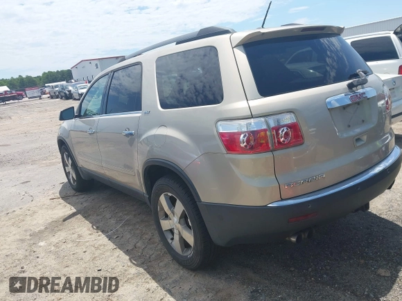2011 GMC Acadia SLT1 with VIN 1GKKRRED2BJ243888, listed as a IAAI auction lot 42855319 with 175,222 mi miles and . Bid and sale history available at DreamBid. Image 3.