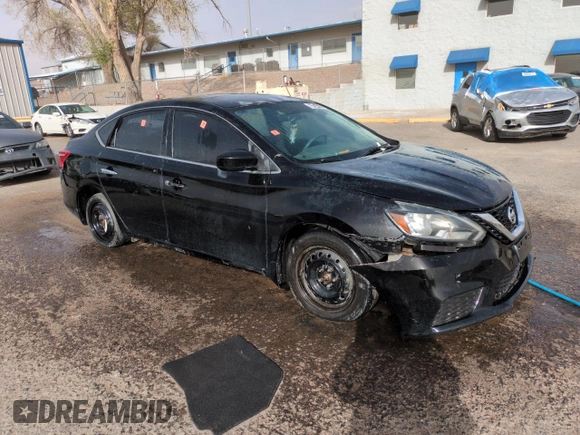 2017 Nissan Sentra SV with VIN 3N1AB7AP4HY369659, listed as a Copart auction lot 54163815 with 159,597 mi miles and Clean Title. Bid and sale history available at DreamBid. Image 4.