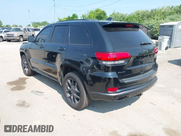 2019 Jeep Grand Cherokee Limited with VIN 1C4RJFBG0KC807816, listed as a IAAI auction lot 42353953 with 95,989 mi miles and . Bid and sale history available at DreamBid. Image 3.