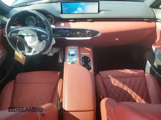 2025 Genesis GV70 Sport with VIN 5NMMCDTC0SH031404, listed as a Copart auction lot 56871775 with 1,687 mi miles and Salvage title. Bid and sale history available at DreamBid. Image 8.