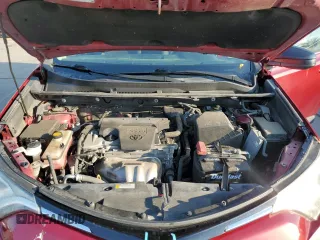 2018 Toyota RAV4 LE with VIN 2T3BFREV7JW723938, listed as a Copart auction lot 62814195 with 107,051 mi miles and Salvage title. Bid and sale history available at DreamBid. Image 11.