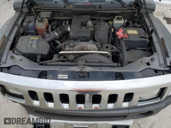 2008 Hummer H3 SUV Luxury with VIN 5GTEN13E188134204, listed as a Copart auction lot 46064915 with 126,956 mi miles and Salvage Title. Bid and sale history available at carsss.com. Image 12.