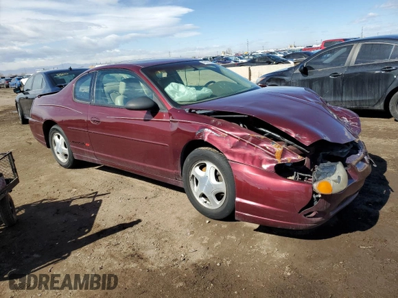 2002 Chevrolet Monte Carlo SS z VIN 2G1WX15K029187537, wystawiony jako Copart lot #47825775 z przebiegiem 157 873 mil mil oraz Czysty tytuł • Clean title. Historia ofert i sprzedaży dostępna na DreamBid. Obrazek 4.