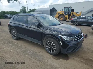 2023 Volkswagen Tiguan S with VIN 3VVFB7AX5PM082907, listed as a Copart auction lot 63643445 with 36,521 mi miles and Salvage title. Bid and sale history available at DreamBid. Image 4.