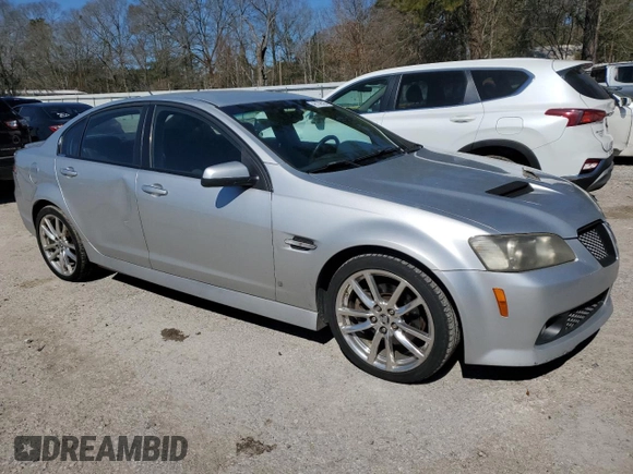 2009 Pontiac G8 GT with VIN 6G2EC57Y39L199649, listed as a Copart auction lot 46139525 with 165,865 mi miles and Salvage Title. Bid and sale history available at carsss.com. Image 4.