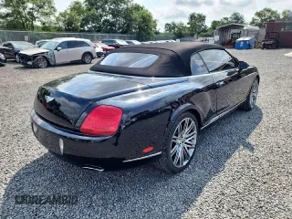 2008 Bentley Continental GT with VIN SCBDR33W68C052142, listed as a Copart auction lot 69032654 with 79,229 mi miles and Salvage Title. Bid and sale history available at DreamBid. Image 4.