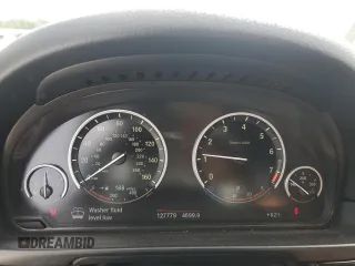 2013 BMW 5 Series 535i with VIN WBAFR7C57DC829343, listed as a Copart auction lot 61143005 with 127,779 mi miles and Salvage title. Bid and sale history available at DreamBid. Image 9.