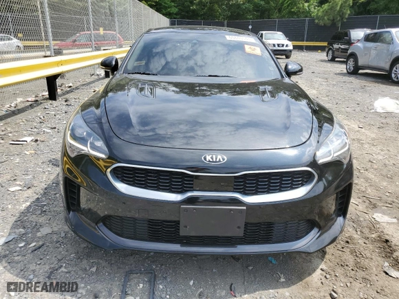 2018 Kia Stinger Premium with VIN KNAE25LA3J6035273, listed as a Copart auction lot 60840044 with 50,518 mi miles and Salvage Title. Bid and sale history available at carsss.com. Image 5.