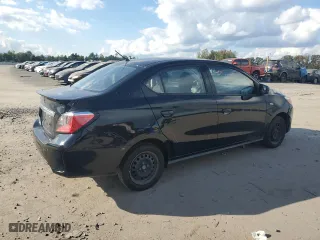 2022 Mitsubishi Mirage G4 ES with VIN ML32FUFJ2NHF03641, listed as a Copart auction lot 74387104 with 70,510 mi miles and Salvage Title. Bid and sale history available at carsss.com. Image 3.