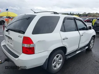 2002 Acura MDX with VIN 2HNYD18282H537033, listed as a IAAI auction lot 41965507 with Not Provided miles. Bid and sale history available at carsss.com. Image 6.