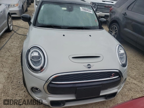 2021 MINI Hardtop 4 Door Cooper S with VIN WMWXU9C0XM2P38902, listed as a Copart auction lot 79684634 with Not provided miles and Non repairable. Bid and sale history available at DreamBid. Image 5.