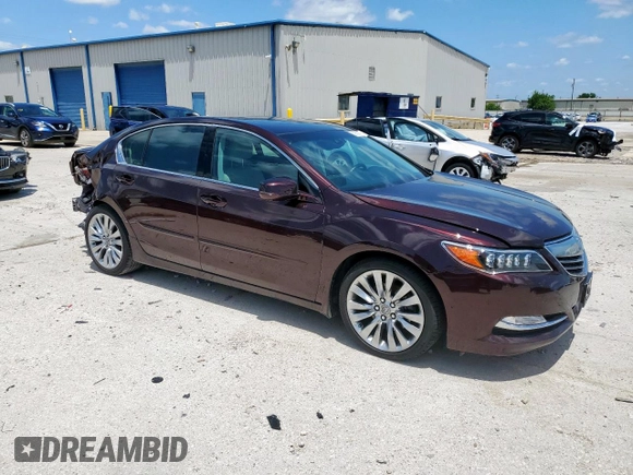2016 Acura RLX Advance z VIN JH4KC1F93GC000609, wystawiony jako Copart lot #59809305 z przebiegiem 160 568 mil mil oraz Szkoda całkowita • Salvage title. Historia ofert i sprzedaży dostępna na DreamBid. Obrazek 4.