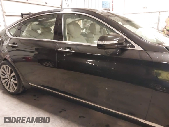 2018 Genesis G80 Ultimate with VIN KMHGN4JF2JU265826, listed as a IAAI auction lot 41749930 with 38,171 mi miles and . Bid and sale history available at carsss.com. Image 14.