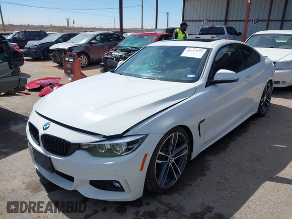 2019 BMW 4 Series 440i z VIN WBA4W7C56KAG52201, wystawiony jako IAAI lot #41639179 z przebiegiem 39 225 mil mil oraz . Historia ofert i sprzedaży dostępna na DreamBid. Obrazek 17.