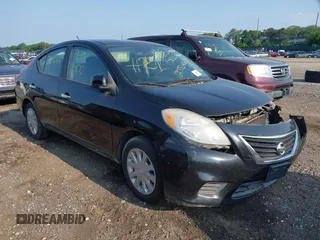 2012 Nissan Versa SV with VIN 3N1CN7AP4CL819462, listed as a IAAI auction lot 42576247 with Not provided miles and . Bid and sale history available at DreamBid. Image 1.
